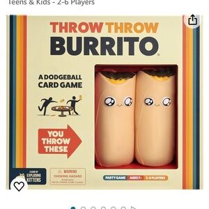 🌟2/$20🌟 Throw Throw Burrito Card Game